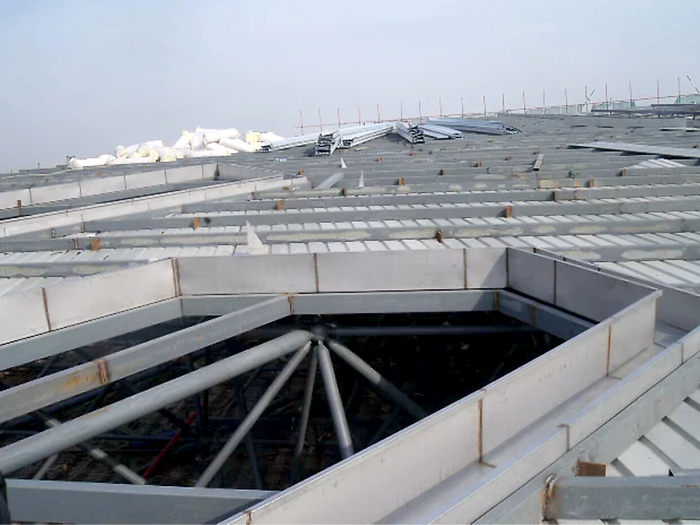 益阳安吉县体育馆网架